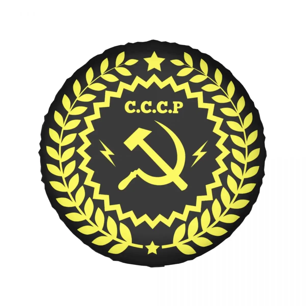 Soviet Union USSR Communist Spare Tire Cover for Jeep Pajero CCCP Emblem Badge SUV RV 4WD 14