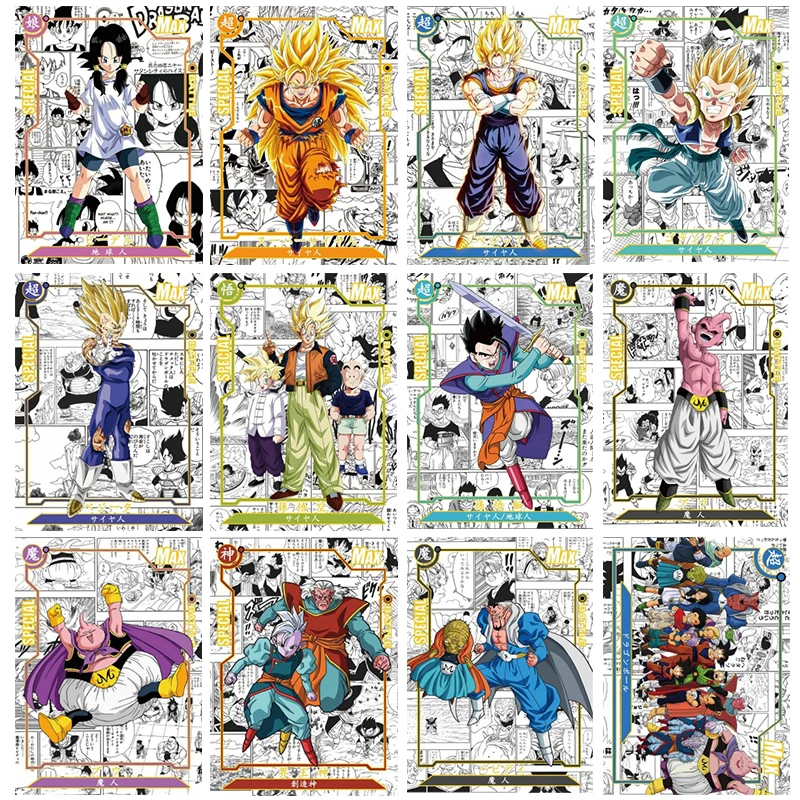 Japanese Anime DIY Homemade Cards Android 18 Trading Cards Fans Collectible Cards Christmas and Birthday Gifts Children's Toys
