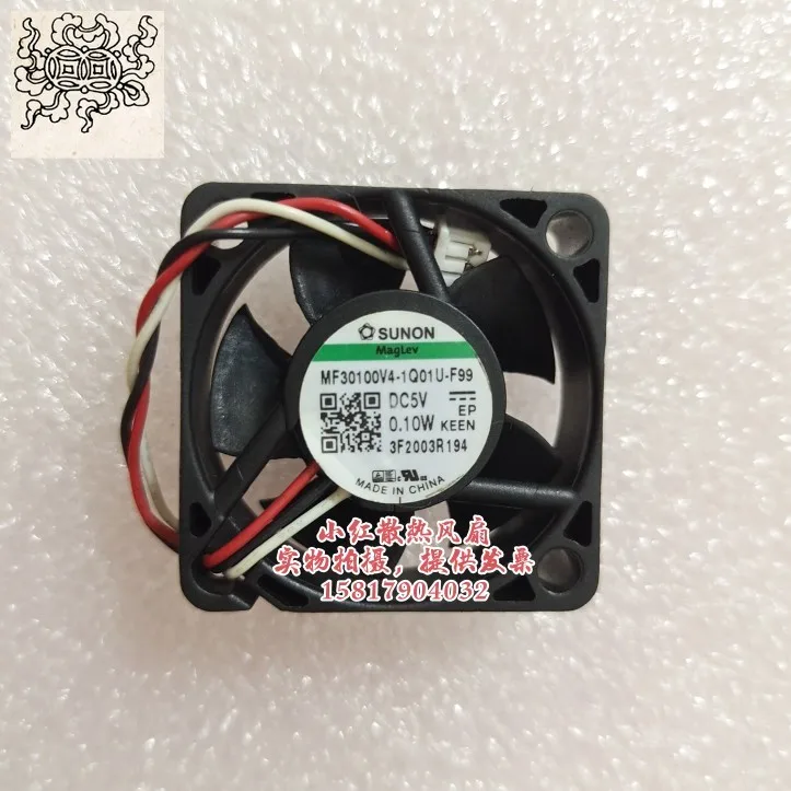 

Ltsf For SUNON MF30100V4-1Q01U-F99 DC 5V 0.10W 30x30x10mm 3-Wire Server Cooling Fan