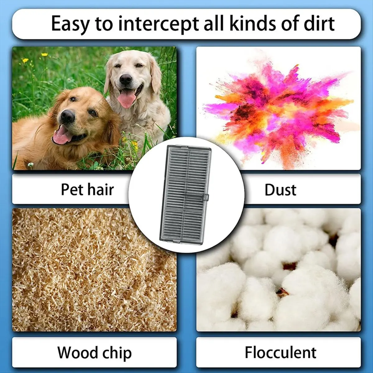 

10 Pcs Filter for L40 Ultra / X40 Ultra Complete / P10 Pro Ultra / P50 Pro Ultra Robot Vacuum-TCES