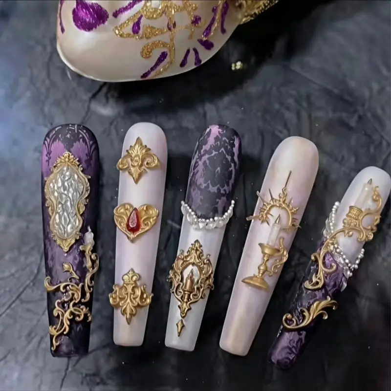3D Barock-Engel Nagelform Silikon Nagelkunst-Charms DIY-Werkzeug Vorlagen Stempelplatten Maniküre Einfache DIY-Form für Heimwerker – Detail 21