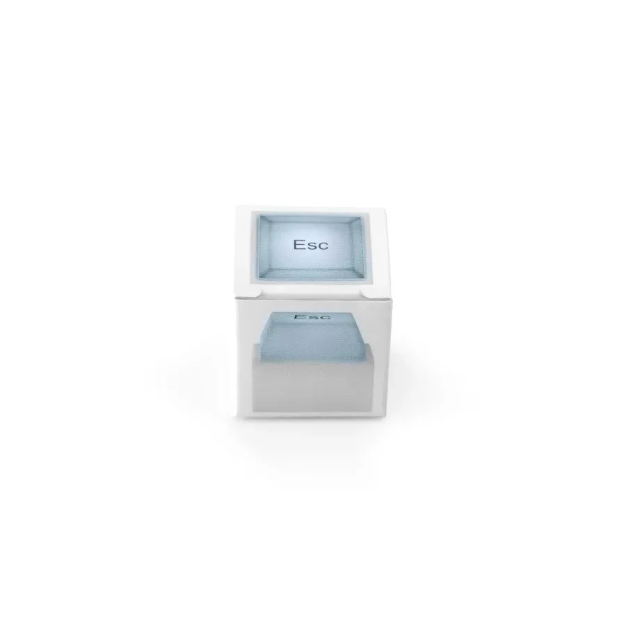 

ESC Keyboard Keychain with HighQuality and LED Effects Mastery