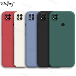 Candy TPU Case For Xiaomi Redmi 10C Case Bumper TPU Original Liquid Silicone Case For Redmi 10C Cover For Redmi 10C 10A 10 9T 9C