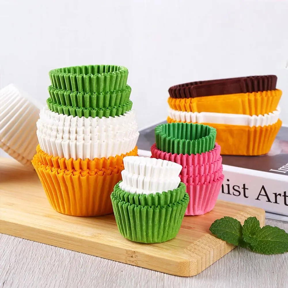 500/1000PCS Mini Colorful Chocolate Paper Cake Cupcake Liner Baking Muffin Box Cup Case Party Tray Cake Mold Decorating Tools