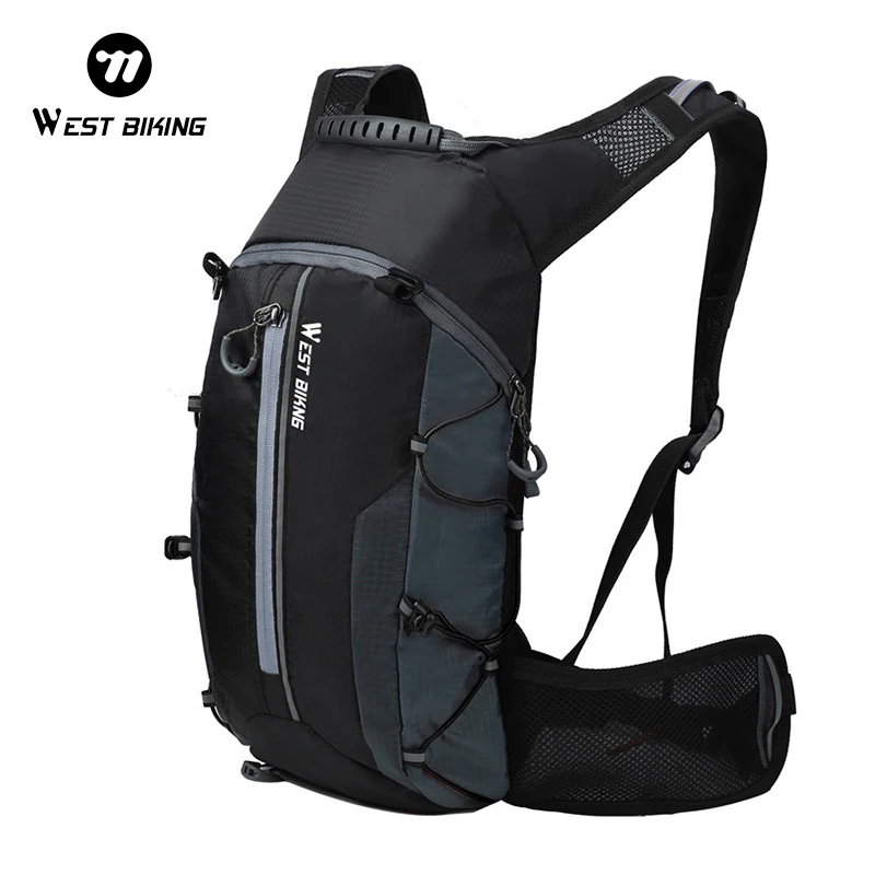 WEST BIKING Outdoor Water Repellent Sports Bag Cycling Hydration Backpack Travel Hiking Climbing MTB Road Bicycle Backpack