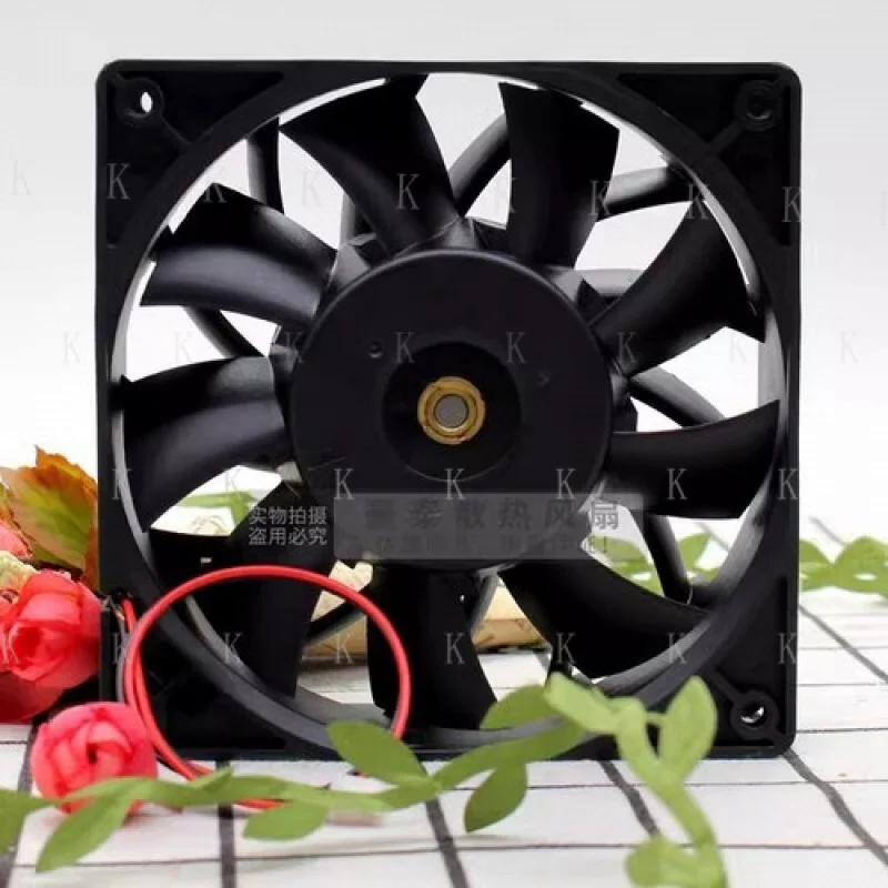C   FOR  NIDEC V12E24BGM9-53 DC24V 1.35A 120*120*38MM 2-Wire Silent Cooling Fan