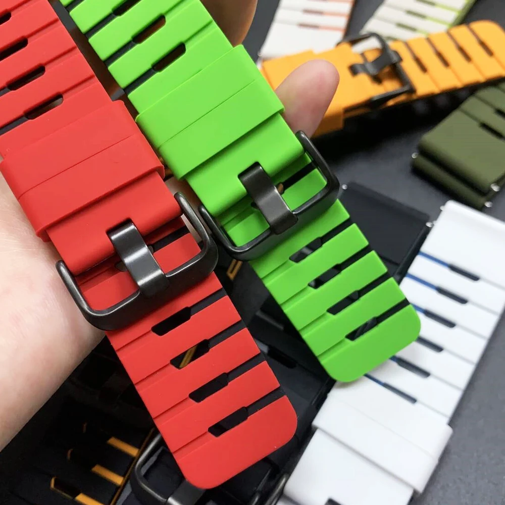 22 ミリメートルシリコンバンド Xiaomi 時計カラー 2 S1 S2 S3 S4 スポーツ交換用ソフトストラップガーミン/華米/HUAWEI 時計リストブレスレット