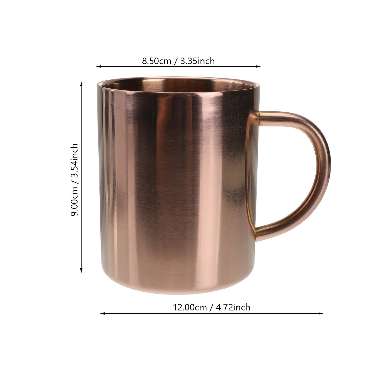 Mug Moscow Mule for Drinkwares Party Kitchen Mule Mug Cocktail Cup Stainless Steel Beer Wine Milk Coffee Cup Bar Tool Drinkware