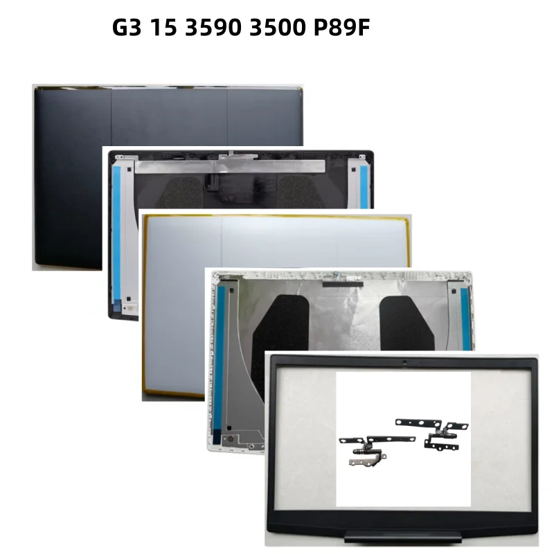 New Laptop LCD Back Cover Case Bezel Front Frame Cover Case For G3 15 3590 3500 P89F Shell