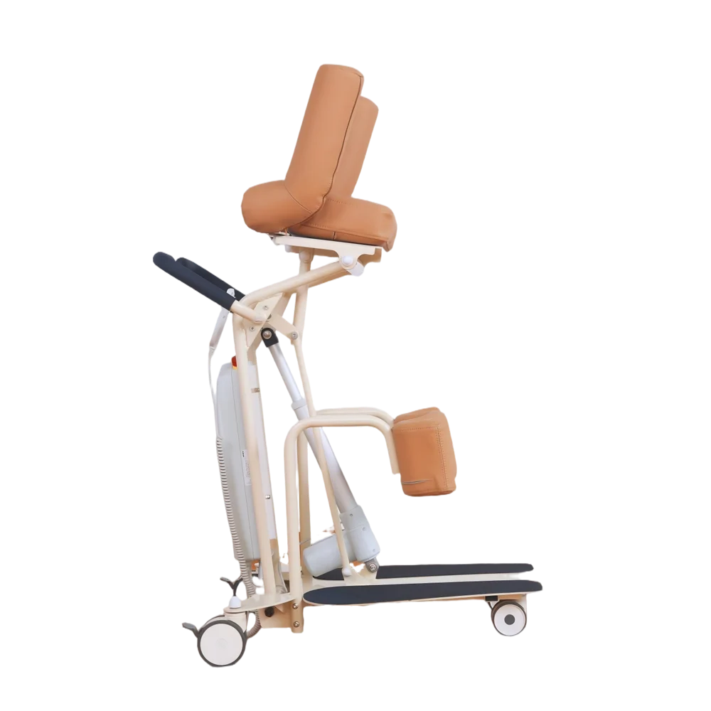 Heavy-duty electric lift chair with silent motor, battery powered, load-bearing 130kg, high-density sponge, CE certified