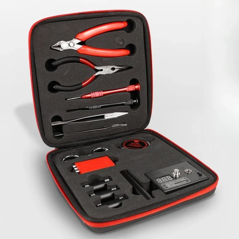 مجموعة أدوات Vaping Tank Version 2.0 DIY تتضمن قضيب لفائف Ohmmeter من السيراميك المقاوم للحرارة ومجموعة أدوات ممتازة #3