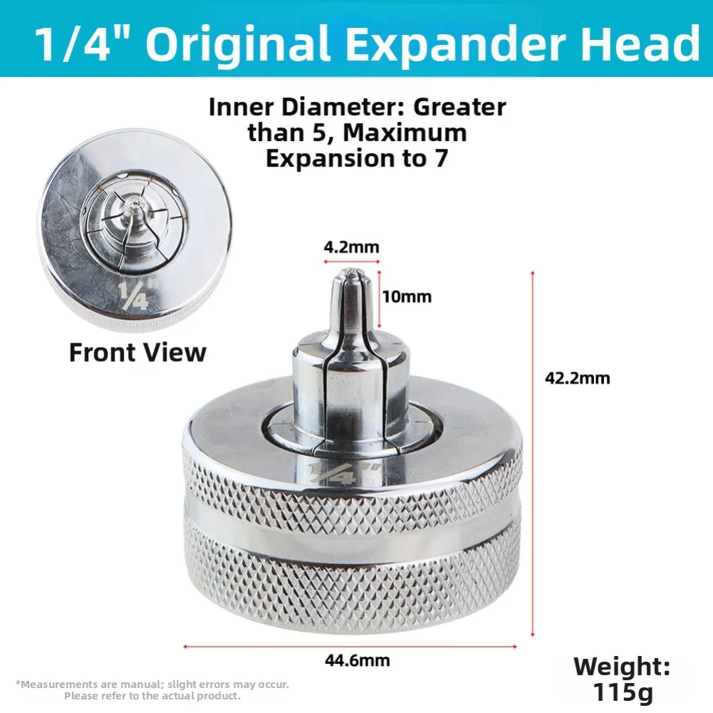 Hydraulic Tube Expander with Quick Change Chuck for Copper Pipes Designed for Fast Operation and Multiple Expansion Cycles