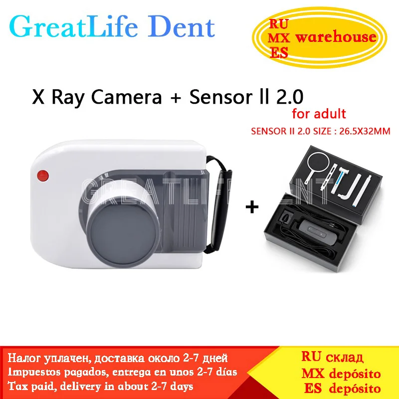 

GreatLife Dent Waterproof Original Rvg Dental Sensor Nanopix Dental Sensor X-ray Dental Sensor