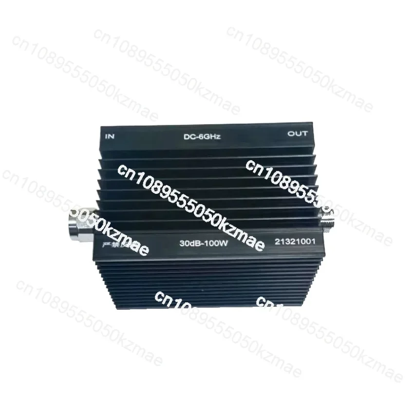 Suitable for N-type frequency DC-6GHz 1-60dB 100W fixed attenuator