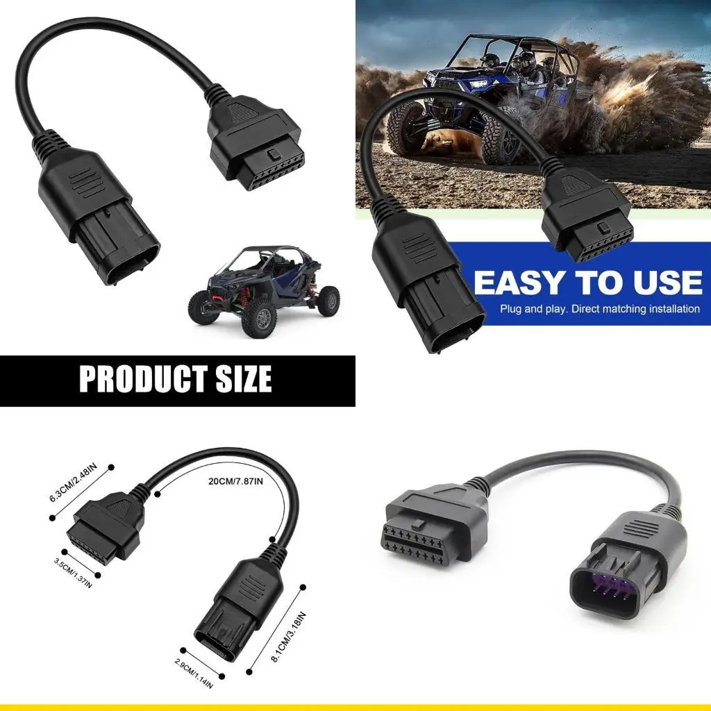 SZCH Reliable OBD2 Extension Cable Fault Code Reading Device for