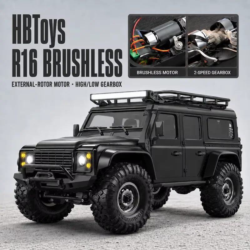 재고 있음 새 업그레이드 2025 HB R1601-R1 - Rc Rock Crawler Rtr Brushless 리뷰 및 가격