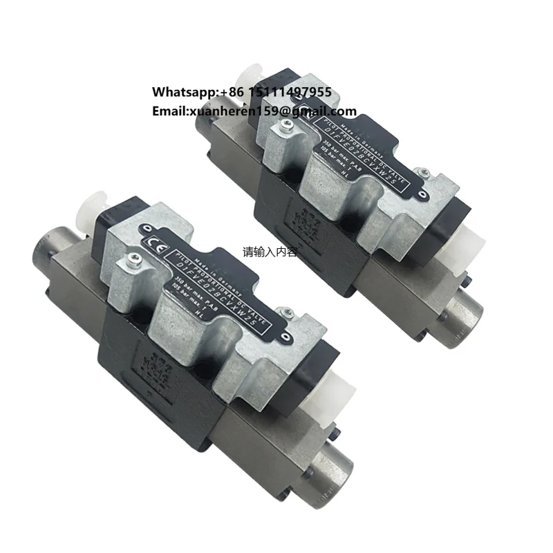 D1FV Series D1FVE02BCVXW25 D1FVE02CC0NM0311 D1FVE50BCVLB D1FVE02CC0NM0314 Solenoid Proportional Pilot Reversing Valve