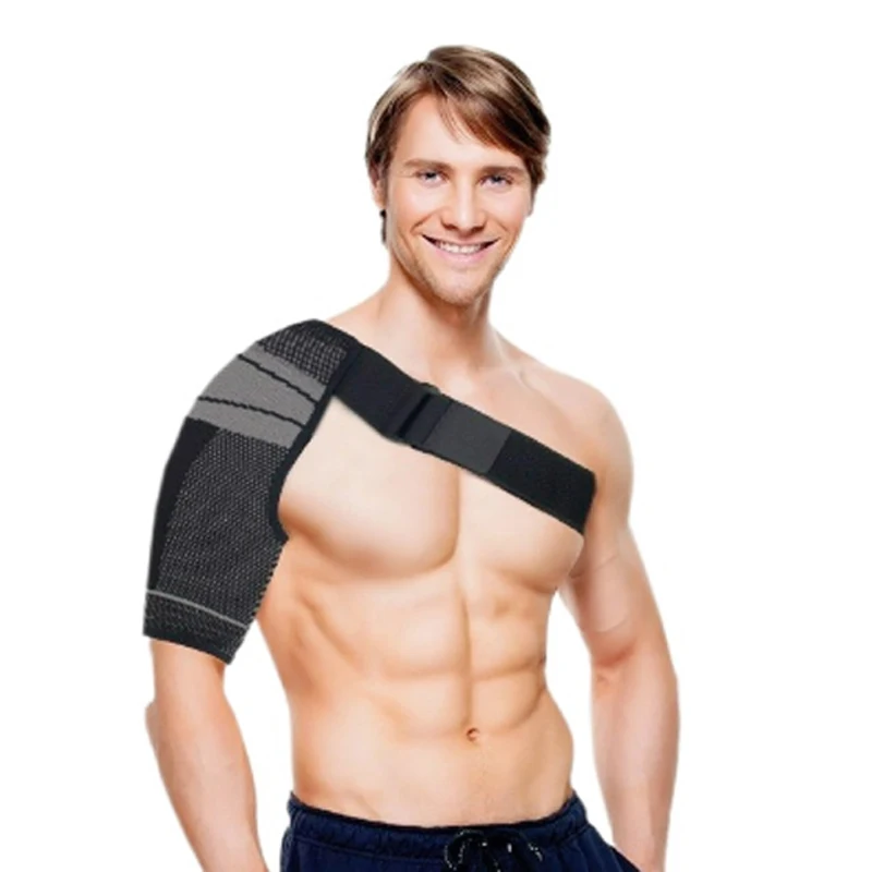 

1Pcs Elbow Pads Silicone Compression Elbow Protection Sports Injuries 3D Knit Adjustable Elbow Support Tennis Basketball Unisex