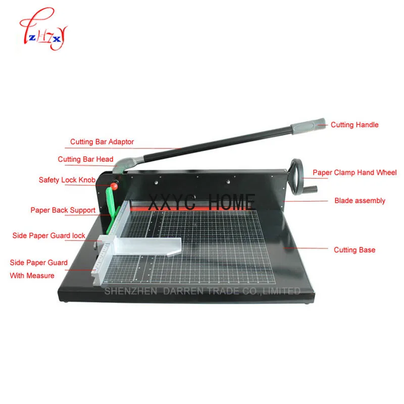 SG-299A4 320mm A4 Paper Cutter Heavy Duty All Metal Ream Guillotine Paper Cutting Machine  Paper Trimmer