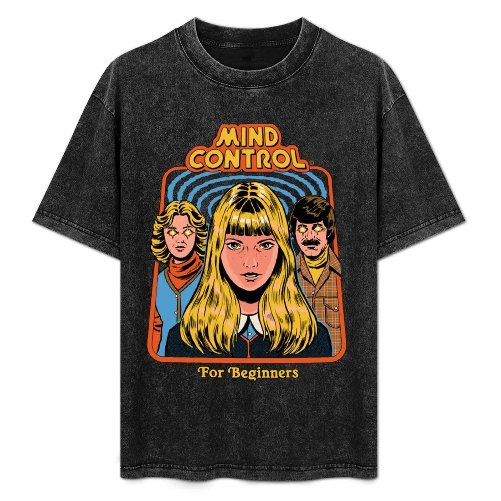 

Mind Control For Beginners T-Shirt Simple Line Art Print Tee