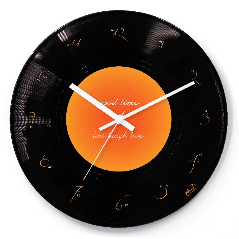 Retro Design Round Clock Wall Nordic Fashion Simple Aesthetic Interior Wall Clocks Creative Decor Reloj De Pared Home Furniture