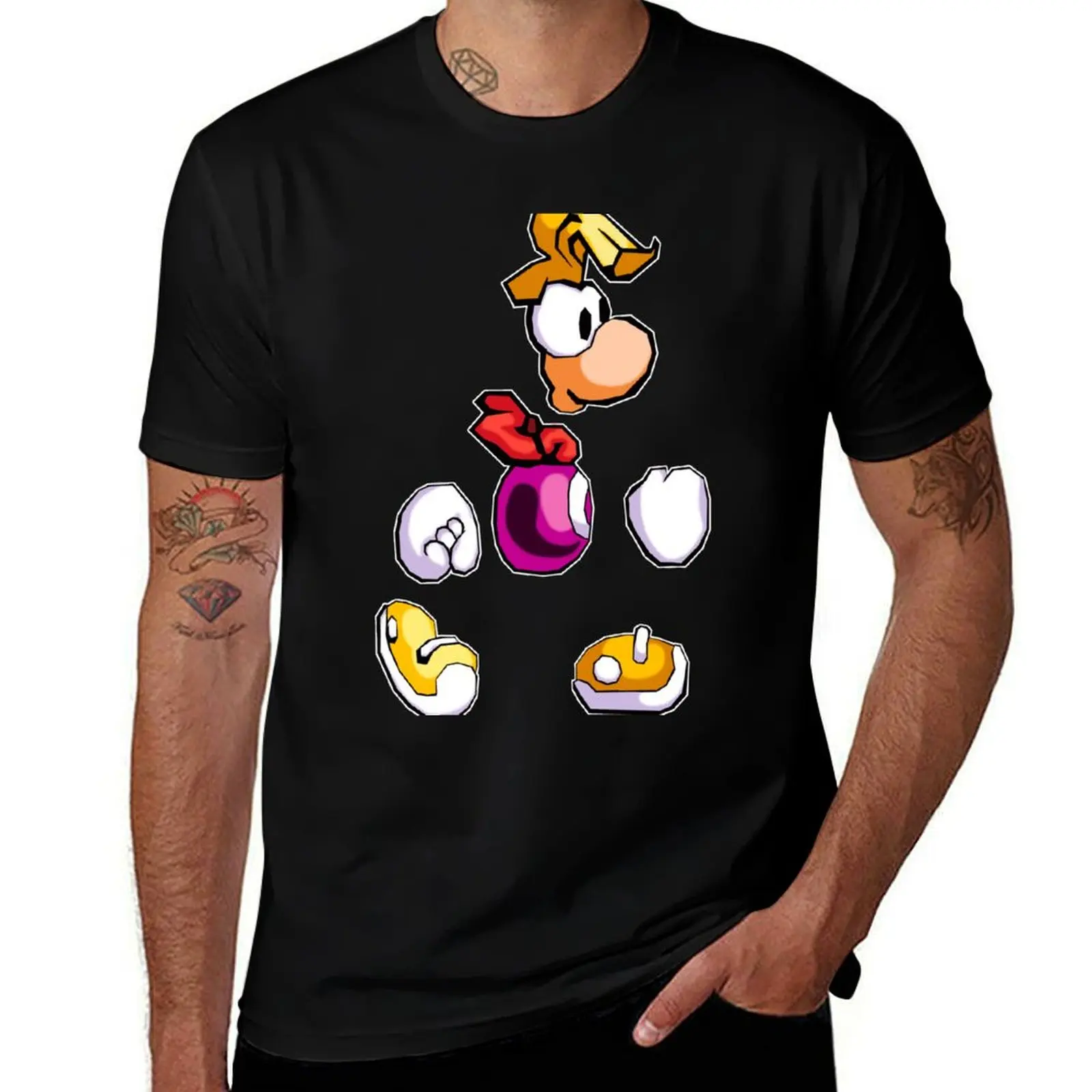 

Back to 1995's Rayman! T-Shirt t shirt man plain g man t shirts for men t shirts for man cotton funny T-Shirt
