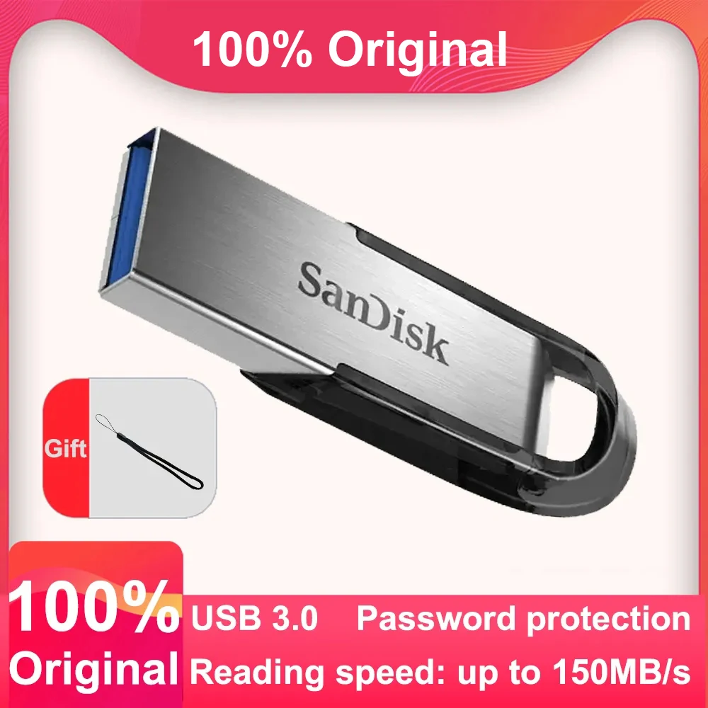 flash drive 32GB 64GB 128GB 150MB/s Mini Encryption flash drive 16GB CZ73 USB 3.0 high speed memory stick Pendrive For computers