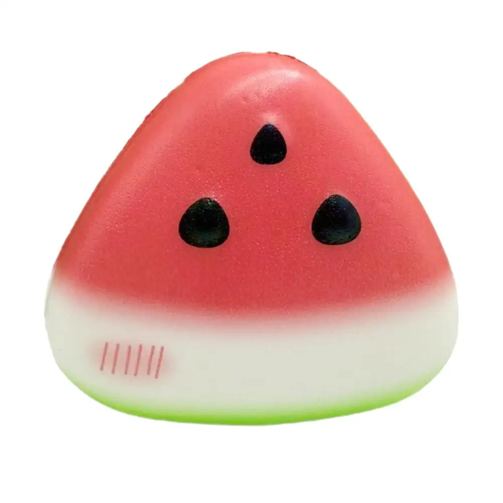 2026 Neues Squishy Wassermelonen-Fidget-Spielzeug: Lustiger Stressabbau-Druckreduzierer, Anti-Stress, langsam aufsteigend, zum Kneifen und Quetschen