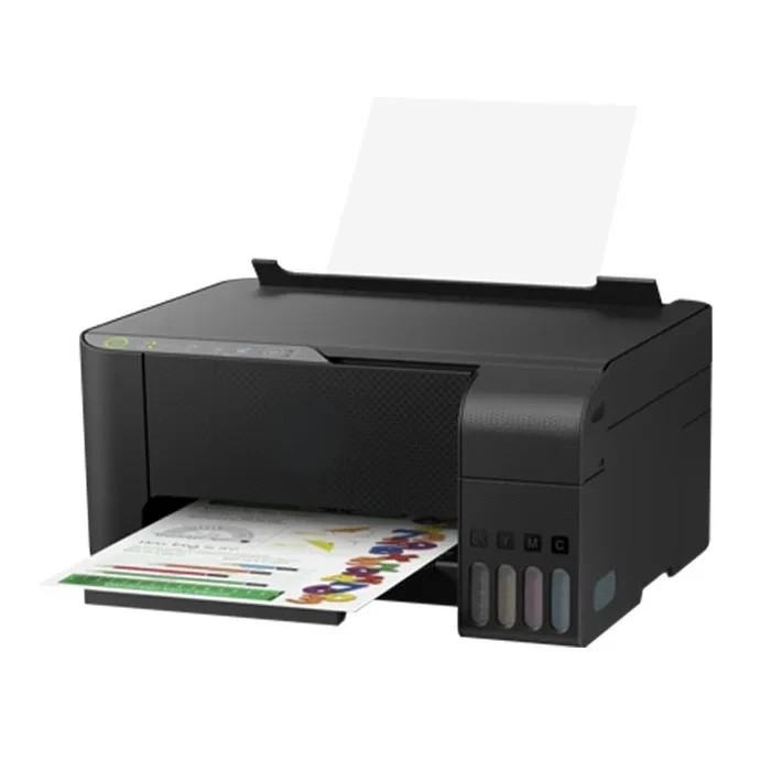 New 4 Colors A4 All-in-One Dye Ink Tank Home Office Printer