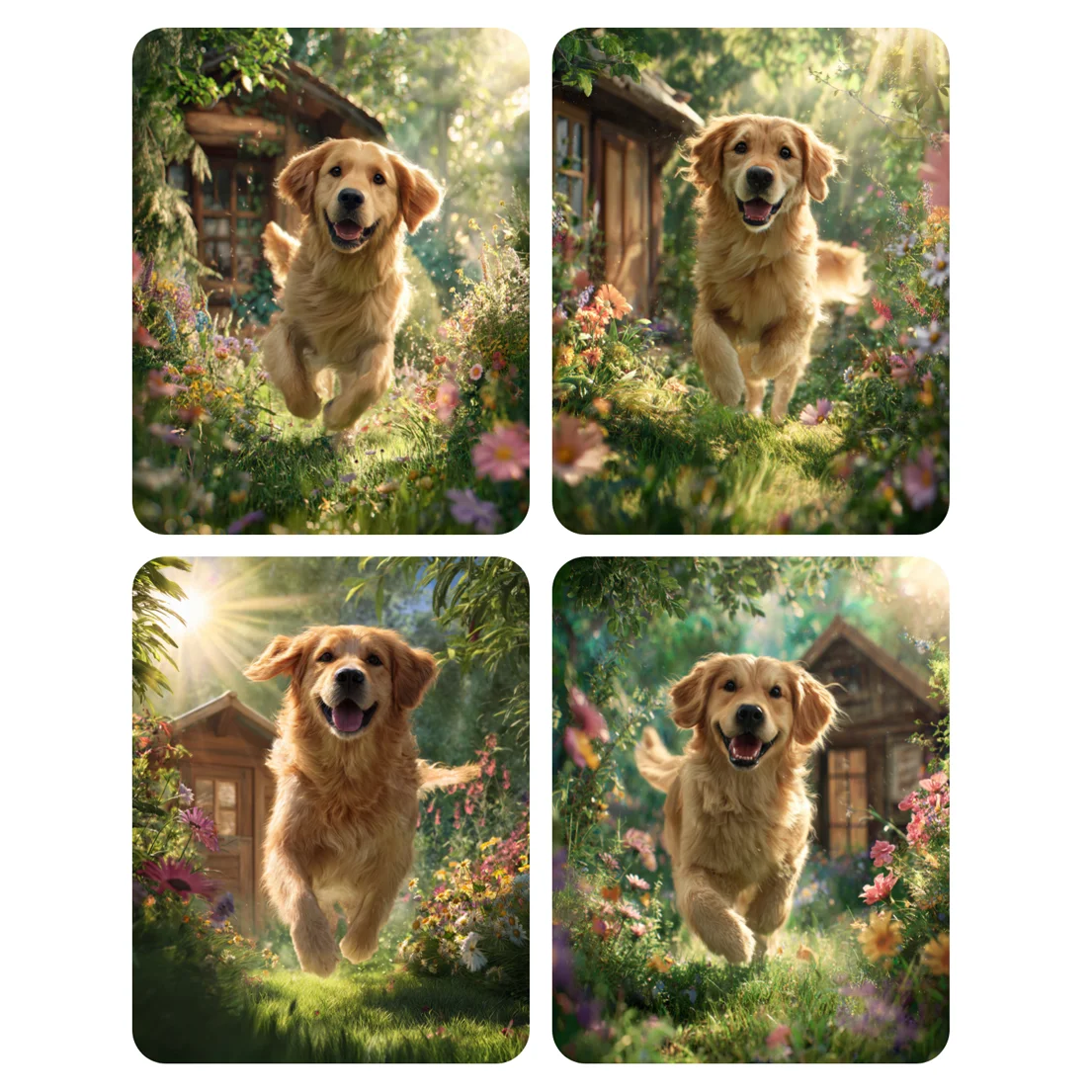 

Ручная роспись, бегущая собака, картина по номерам, набор «сделай сам», акриловая работа, холст, художественный подарок для дома