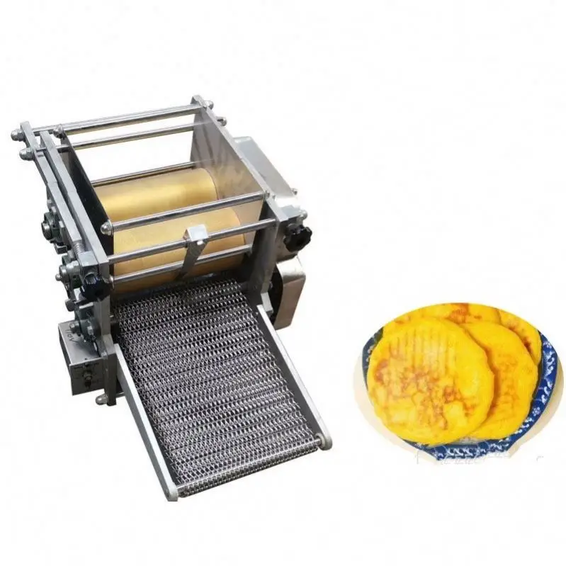 Commercial Pita Bread Maker Pizza Dough Roller Machine Pizza Press Machine