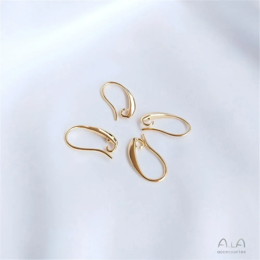 

14K Gold Plated Ear hook Hand diy simple ear hook accessories hand made semi-finished materials