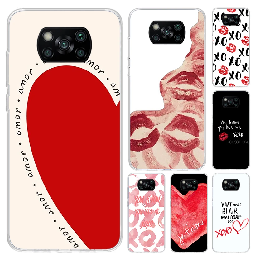 Gossip Girl Phone Case for Xiaomi Poco X6 X5 X4 X3 Nfc F6 F5 F4 GT F3 F2 Pro F1 M5S M4 M3 5G Soft Funda Print Shell