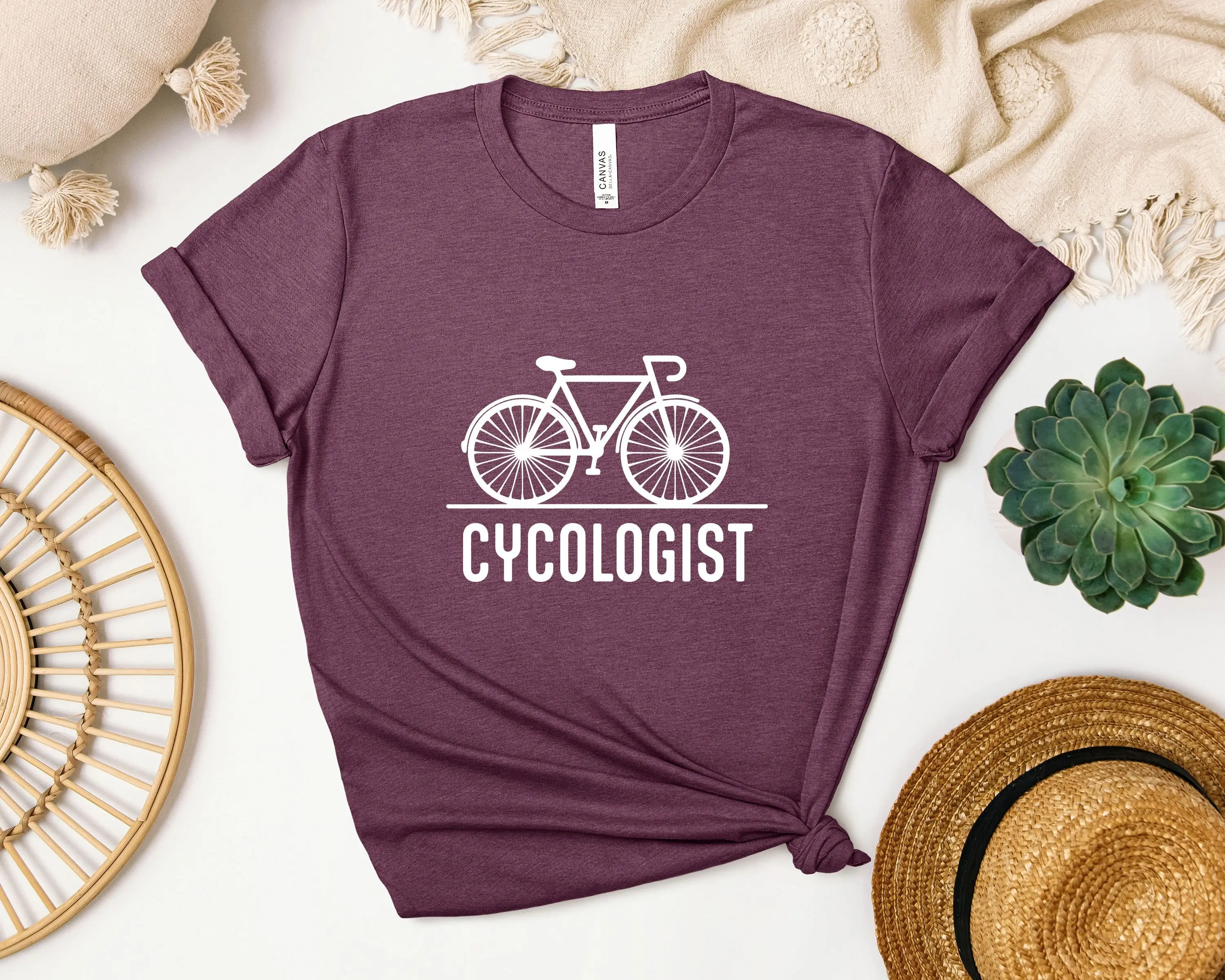 Cycologist T Shirt Bicycle Cycling Bike Biking Funny