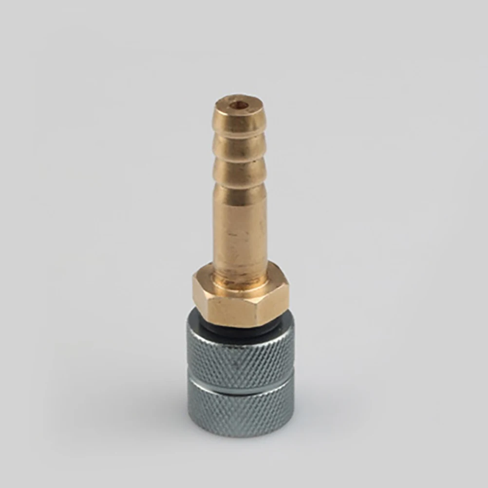 

2pcs Brass Barb Tee Fittings For Line Quick Connect 8Mm To 10Mm Rv Regulator Adapter Hose Tank