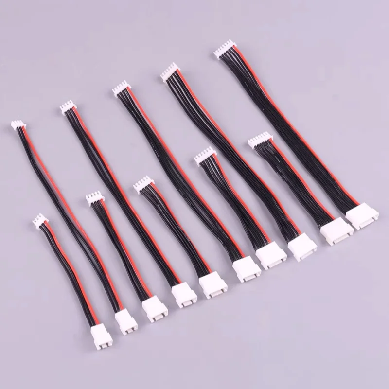 5Pcs/lot JST-XH 2S 3S 4S 5S 6S 7S 8S 22AWG 10/20CM LiPo Battery Balance Charger Plug Extension cable RC Lipo Battery Connector