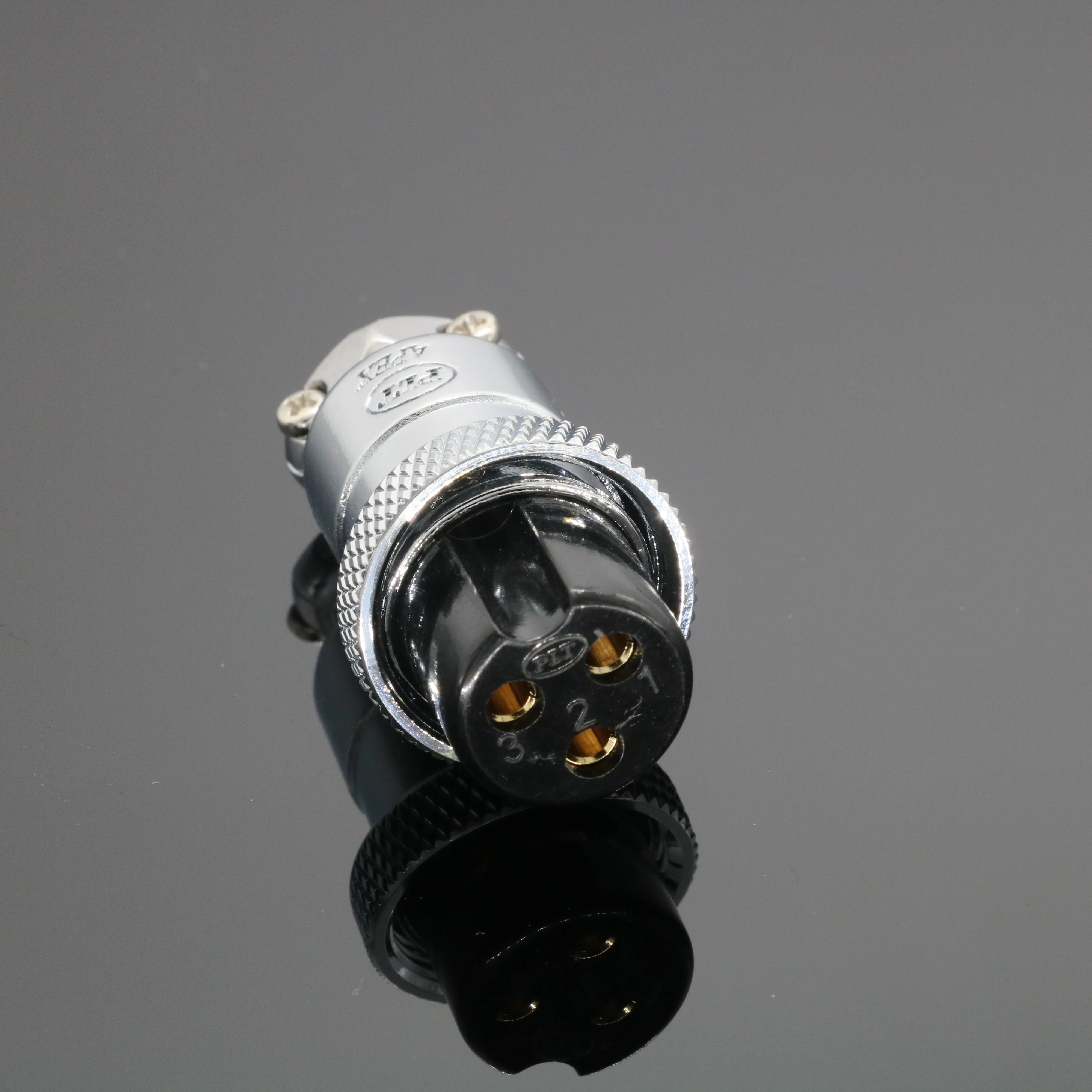 PLT-193-R-R&PLT-193-P-R APEX Made in TAIWAN φ19 3Pin Male Female Wire Circular Aviation Socket Plug Panel Connector UL RoHS TUV