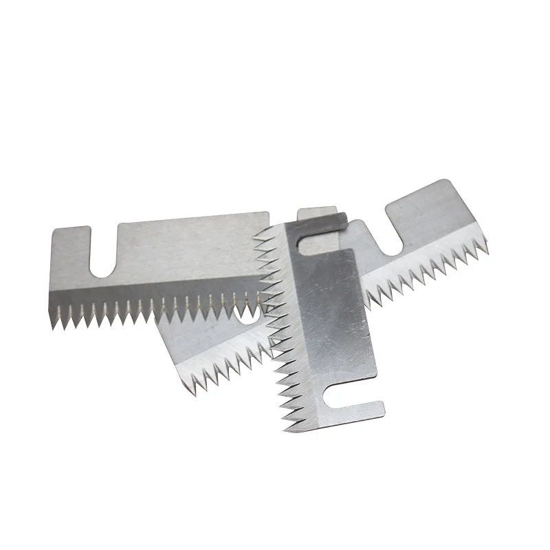 Klinge zum Verschließen von Backen für Verpackungsmaschinen