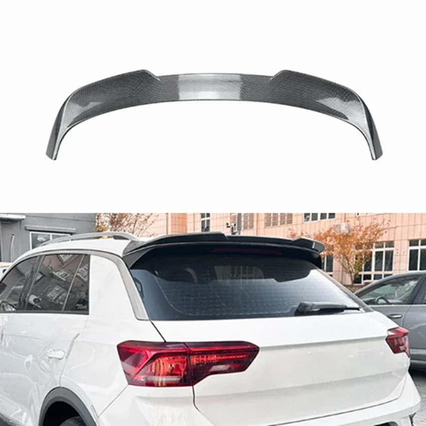 2017 + Glossy Black car roof spoiler rear wing exterior modification accessories For Volkswagen T-ROC