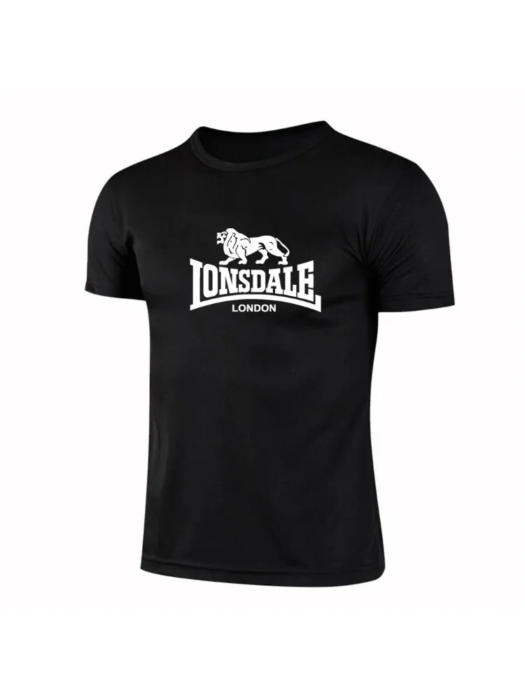 

Summer Men's Clothing Short-sleeved Printed Round-neck Loose T-shirt Casual Sports Comfortable Running Pure Cotton Top