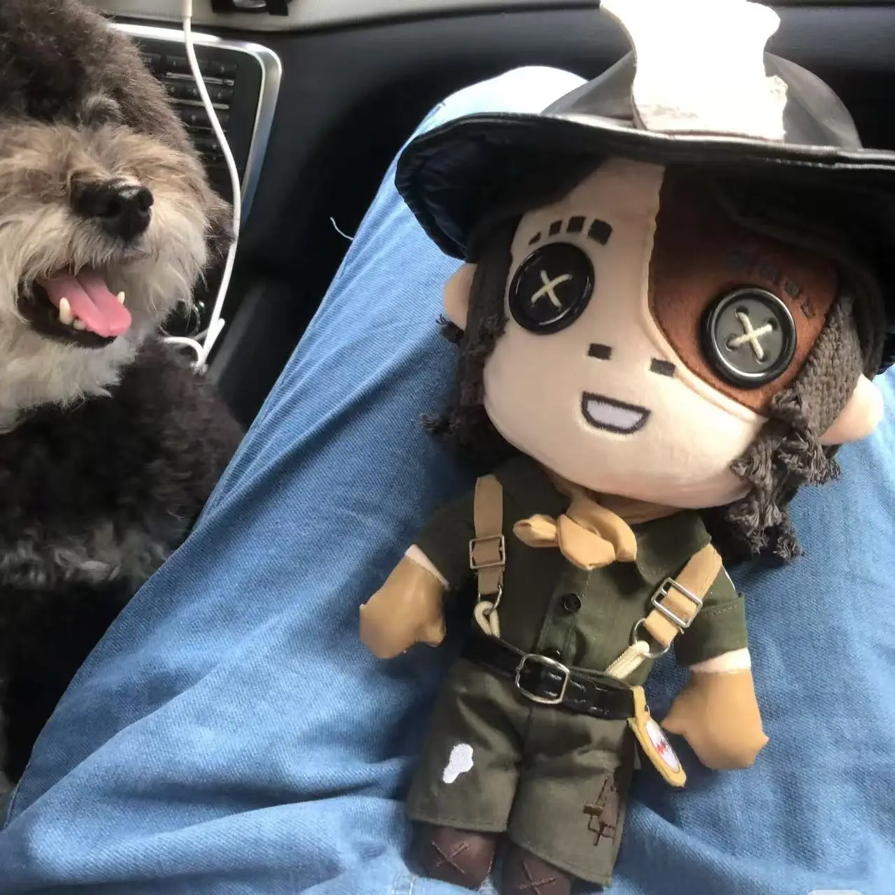 

Kawaii Anime Plush Doll Toys Norton Campbell Prospector Identity V Cosplay Plushie Figure Outfit Clothes Dress Up Birthday Gift