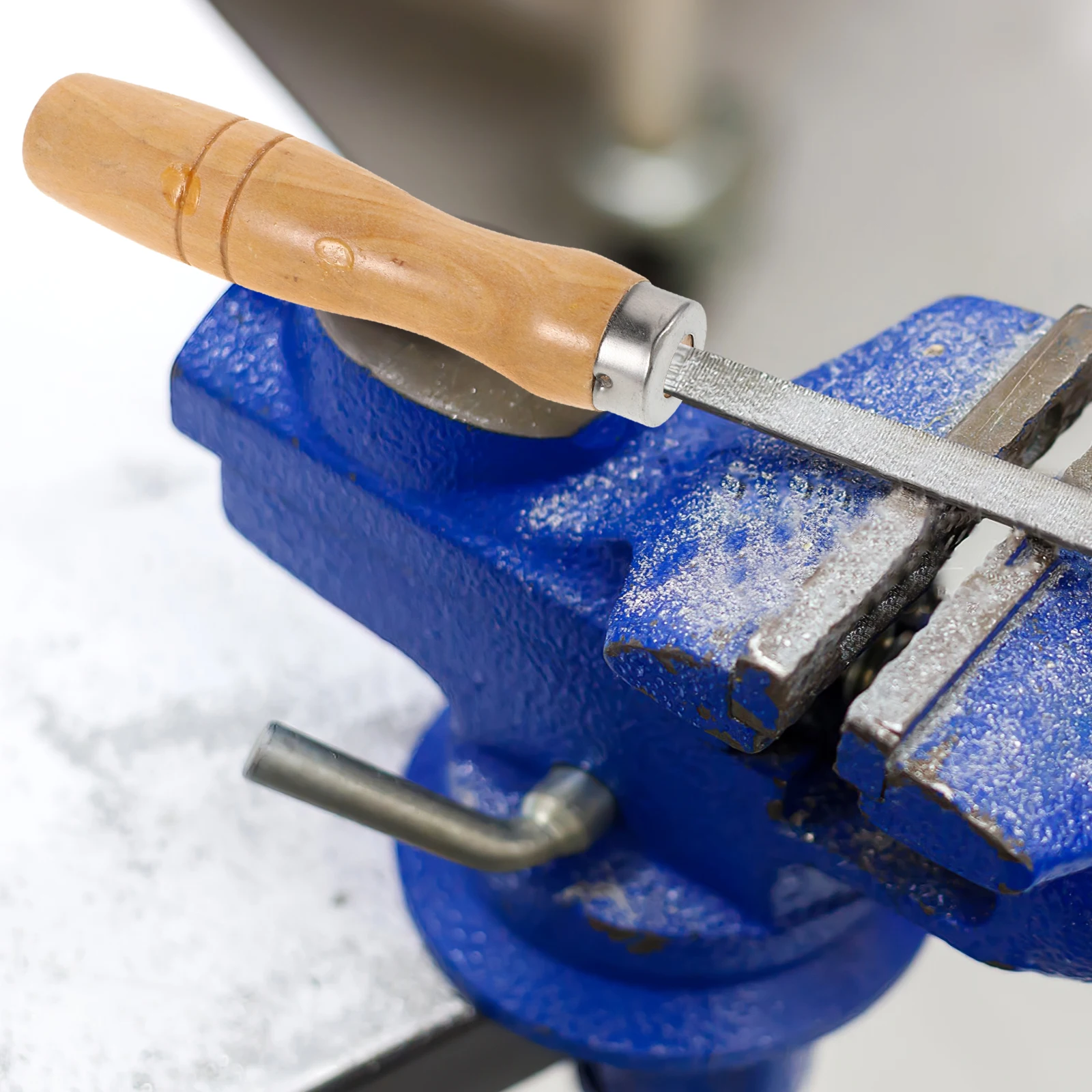 5 Pcs Round Wooden Handle File Man Woodworking Files Chisel Handles Replacement