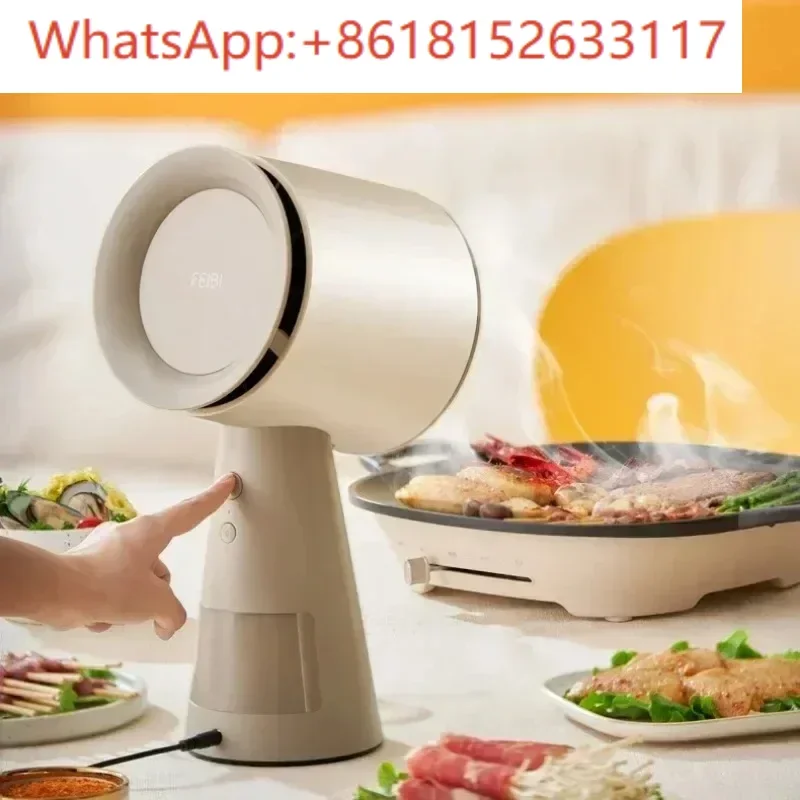 Table Top Exhaust Fan Mini Portable Extractor Hood Modern Luxury Kitchen Desktop Range Hood