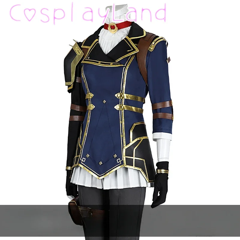 Legends2 Caitlyn Cosplay Costume Police Women Uniform Suit Game LOL Outfit Arcane Costumes with Accessories Full Set Roleplay