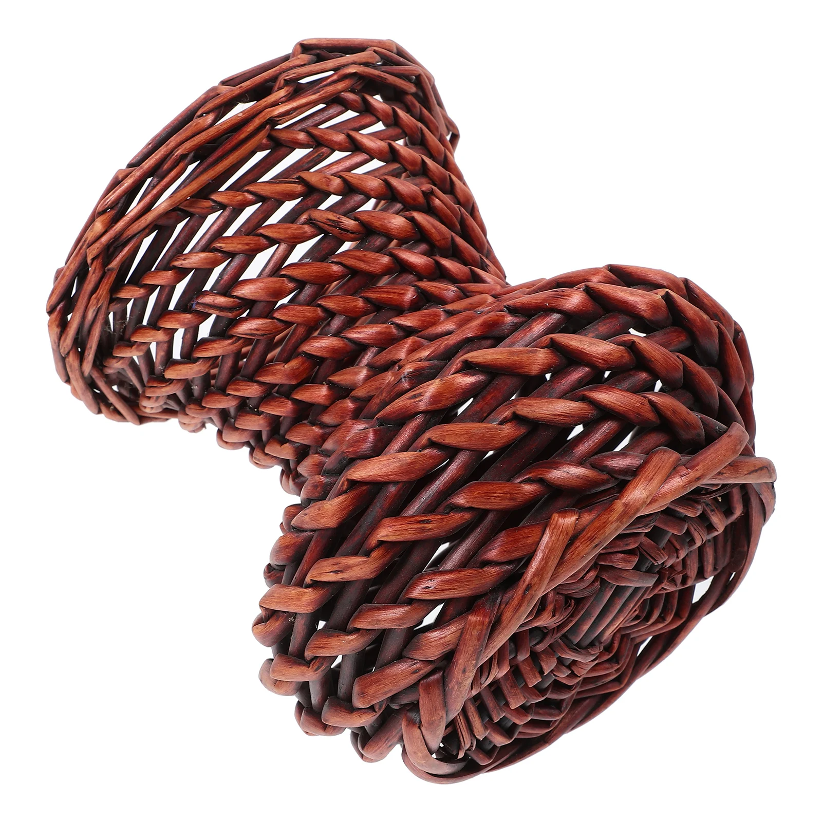 

Rattan Vase Flower Decoration Accessories Dried Decorative Container Hand-made Willow Flowers