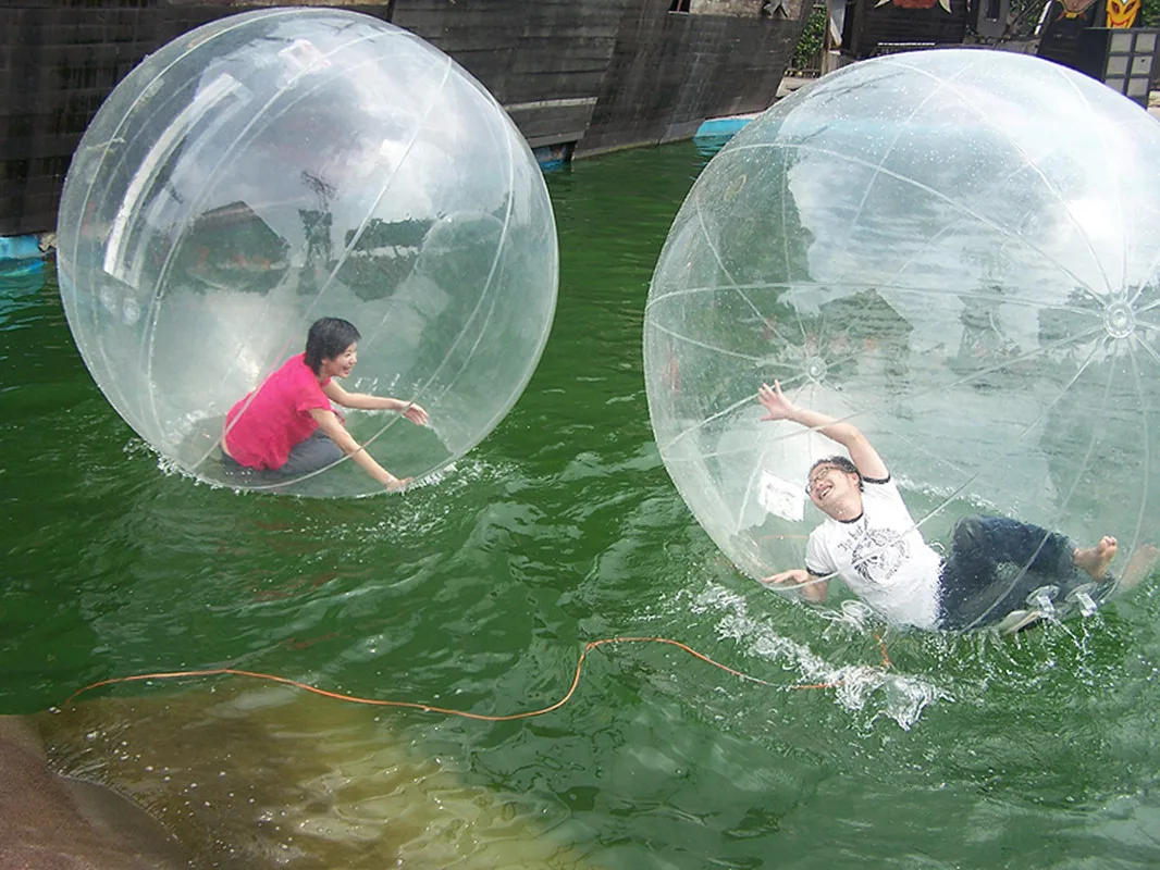 

Free Shipping 2m Inflatable Zorb Ball Human Humster Ball Water Walking Ball Air Water Balloon Inflatable Human Walking Ball