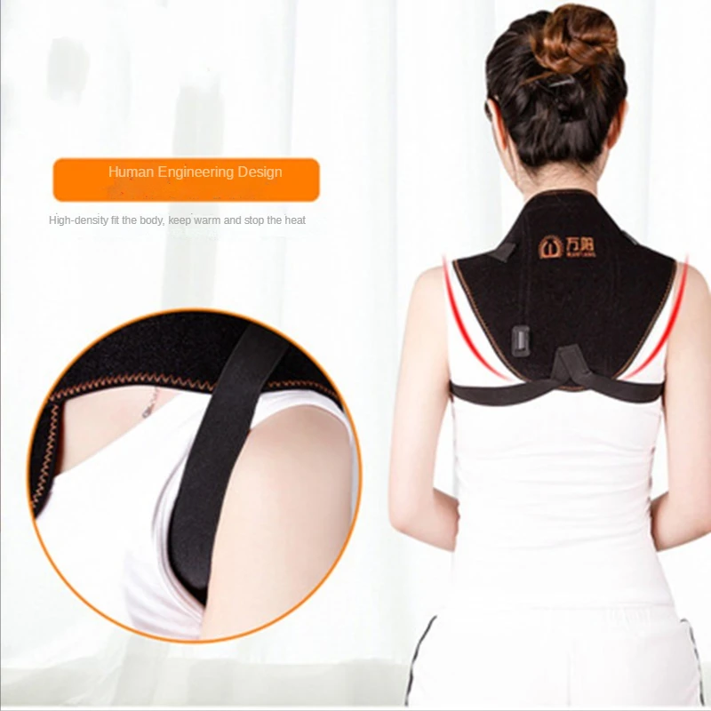 Electric heating big neck guard with electric heating moxibustion therapy vertebral cervical neck guard fever TuoHu neck