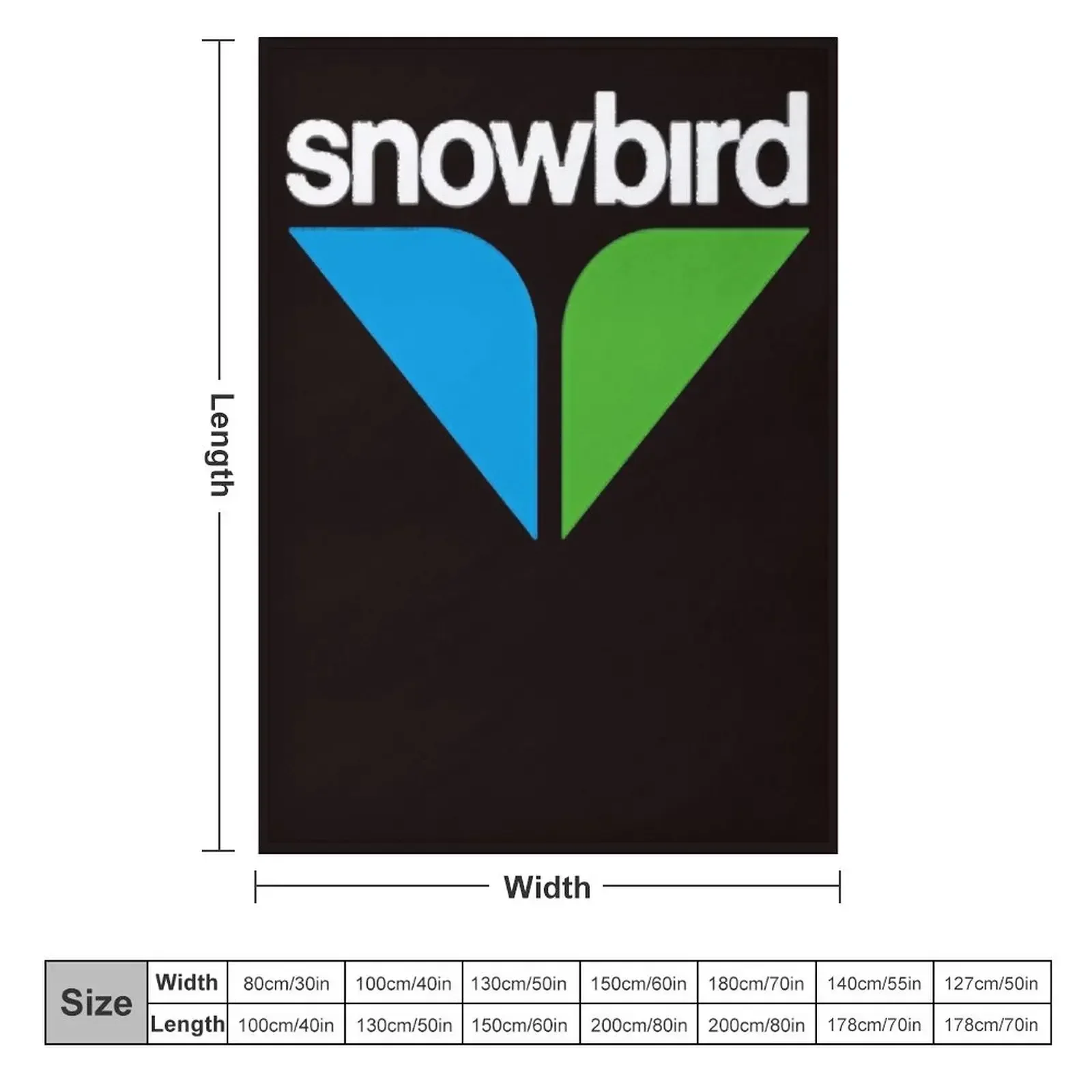 Snowbird Ski Resort Tourism Throw Blanket Softest for sofa Cute Plaid heavy to sleep Thins Hairy Blankets