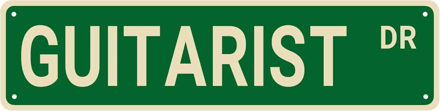 

Уличные знаки для гитариста, декор для гитариста, знак для гитариста, подарок для гитариста, настенный Декор для дома, подъездная дорожка, мужская пещера, качественный Металлический гитарист