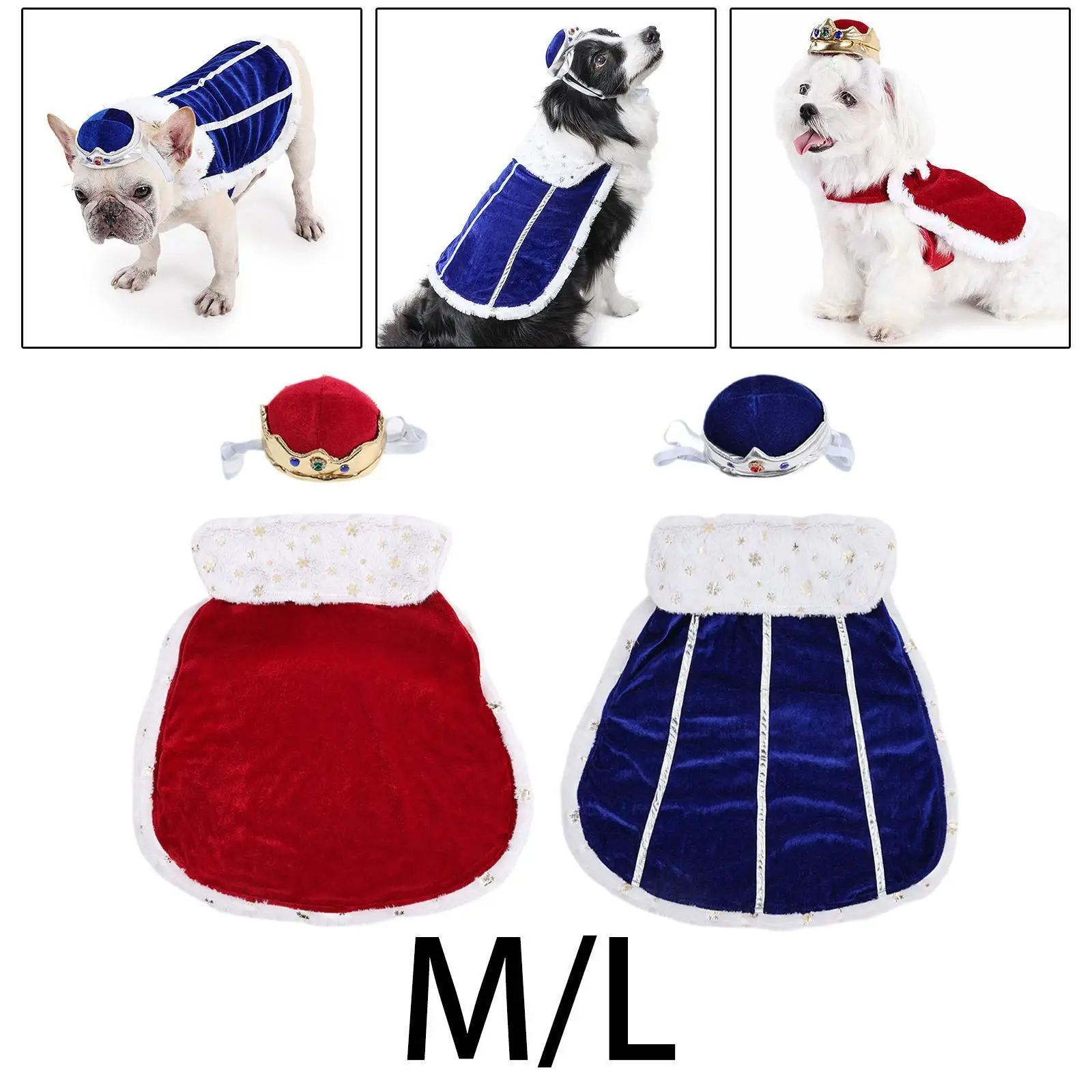 Halloween Dog Costume Funny with Adjustable Strap Pet Apparel Clothes for Festival Holiday Christmas Stage Performance Pet Gift